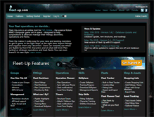 Tablet Screenshot of fleet-up.com